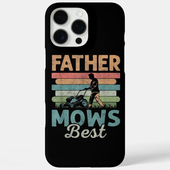 Funda iPhone 16 Pro Max El padre priva a los mejores padres (Reverso )