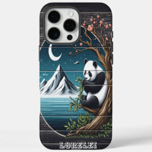Funda iPhone 16 Pro Max El santuario de los árboles de Panda: la serenidad