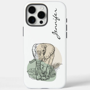 Funda iPhone 16 Pro Max Elefante moderno iPhone