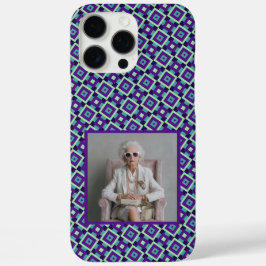 Funda iPhone 16 Pro Max Elegant Mothers Day Ideas Square Pattern 