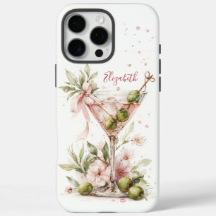 Funda iPhone 16 Pro Max Elegante Monograma de Martini