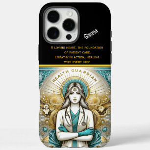Funda iPhone 16 Pro Max Empoderamiento compasivo de Health Guardian
