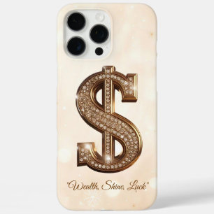 Funda iPhone 16 Pro Max "Encanto de la fortuna dorada"