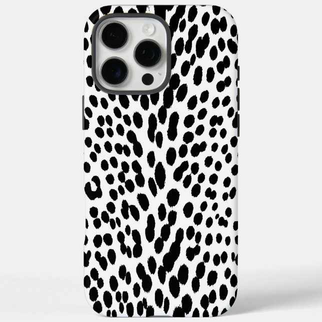 Funda iPhone 16 Pro Max Energía de Leopardo Salvaje – Moda Audaz de Estamp (Reverso)