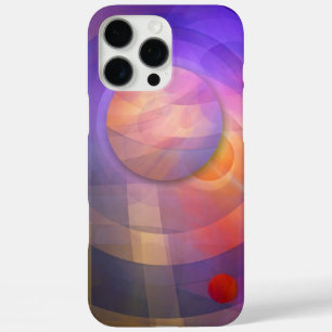 Funda iPhone 16 Pro Max Energía solar, abstracto artístico