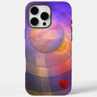 Funda iPhone 16 Pro Max Energía solar, abstracto artístico