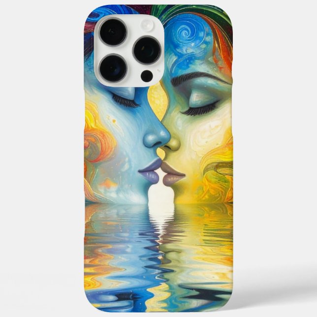 Funda iPhone 16 Pro Max Entre espejo y memoria (Reverso )