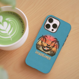 Funda iPhone 16 Pro Max Escape Tropical del Gato Genial Soñador