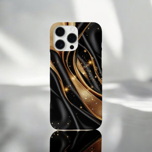 Funda iPhone 16 Pro Max escudo pétalo dorado