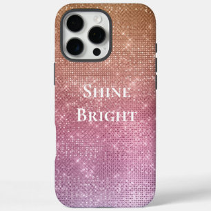 Funda iPhone 16 Pro Max Espuma morada rosada de oro Rosa