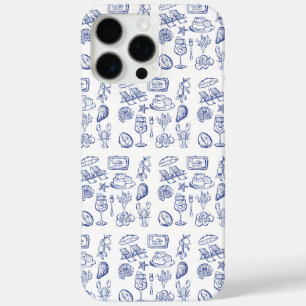 Funda iPhone 16 Pro Max Esquema de vida mediterráneo