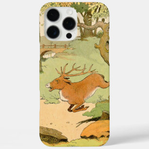 Funda iPhone 16 Pro Max Estadio Whitetail Deer Stag en el bosque