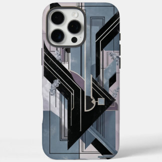 Funda iPhone 16 Pro Max Estuche Art Deco Geométrico Resumen para iPhone