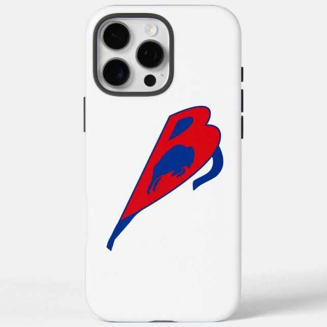 Funda iPhone 16 Pro Max Estuche Buffalo Bills para iPhone de fútbol americ (Reverso)