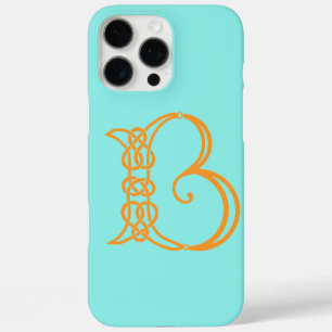 Funda iPhone 16 Pro Max Estuche Celtic Inicial B Samsung Galaxy S 8 Phone