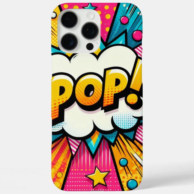 Funda iPhone 16 Pro Max Estuche de iphone pop (Reverso )