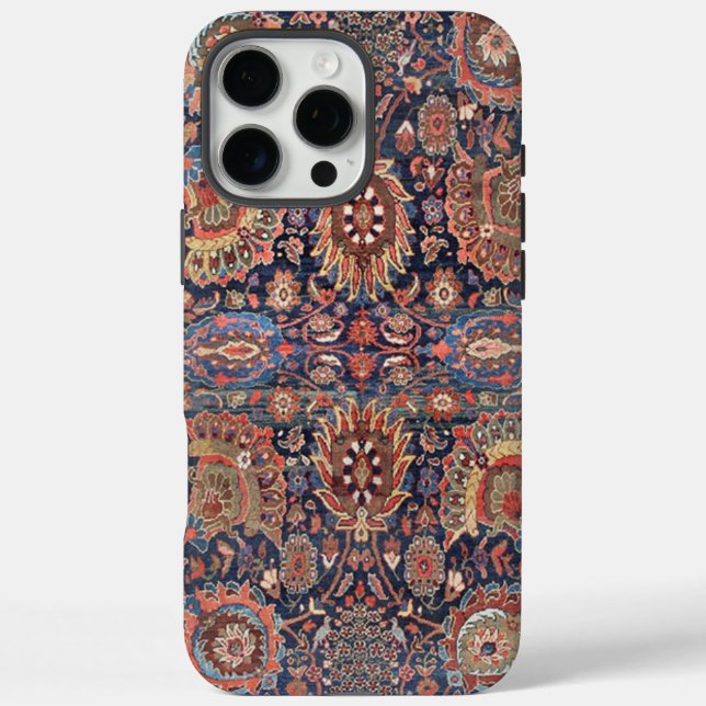 Funda iPhone 16 Pro Max Estuche de teléfono estilo gitano bohemio-HAMbWG (Reverso)