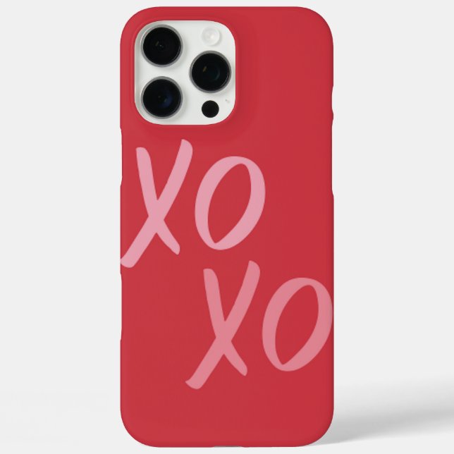 Funda iPhone 16 Pro Max Estuche de teléfono Xo Xo (Reverso )
