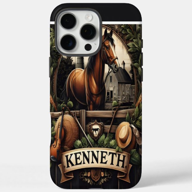 Funda iPhone 16 Pro Max estuche iPhone / iPad (Reverso)