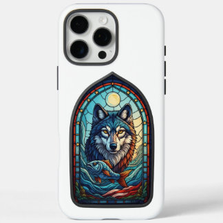 Funda iPhone 16 Pro Max Estuche Mystic Wolf Eyes Phone