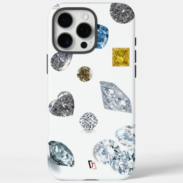 Funda iPhone 16 Pro Max Estuche para iPhone DIAmonds Funda-Mate (Reverso)