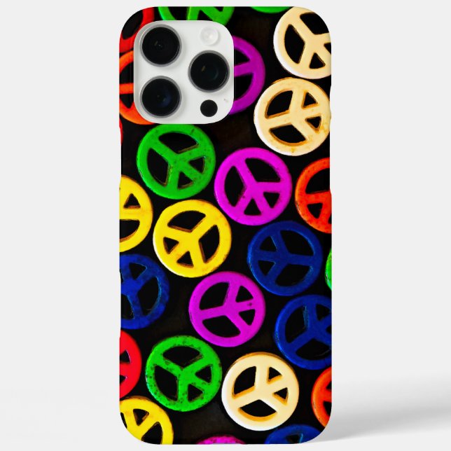 Funda iPhone 16 Pro Max Estuche para iPhone Funda-Mate de Peace Out (Reverso )