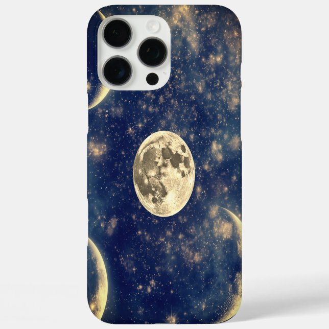 Funda iPhone 16 Pro Max Estuche para iPhone lunar Celestial para ti (Reverso )