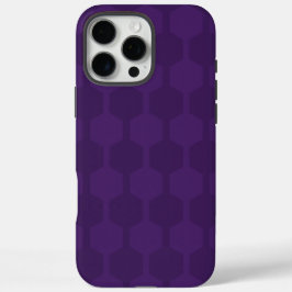 Funda iPhone 16 Pro Max Estuche para iPhone Purple Cube Lines