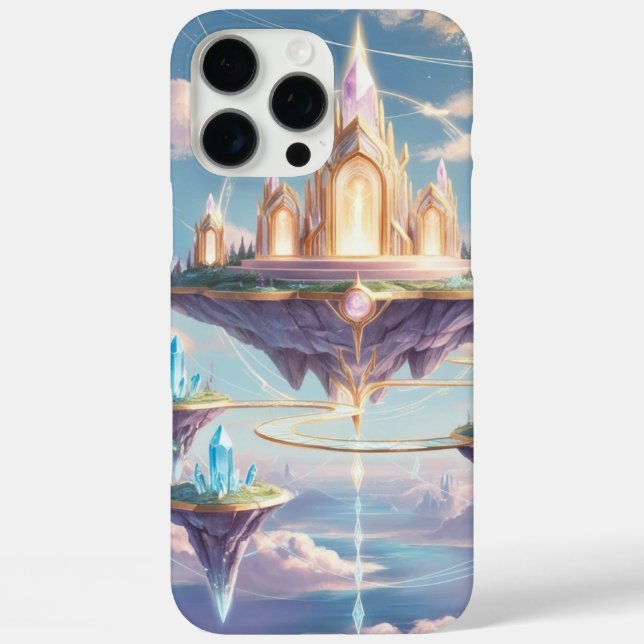 Funda iPhone 16 Pro Max Estuche para teléfono móvil del templo - Ciudad de (Reverso )