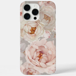 Funda iPhone 16 Pro Max Estuche Romantic Peony Phone