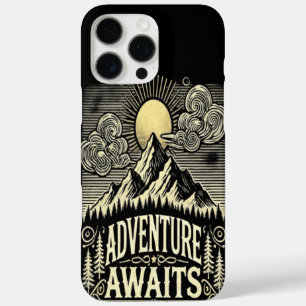 Funda iPhone 16 Pro Max Exploración de Montañas Espera en Este Diseño Escé