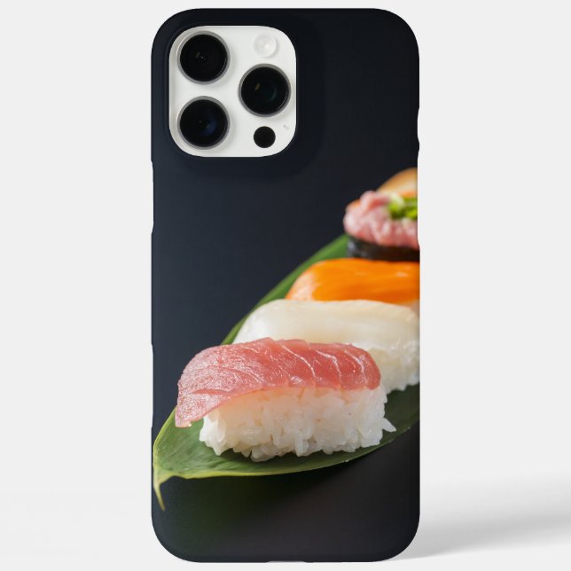 Funda iPhone 16 Pro Max Exquisite sushi art (Reverso )