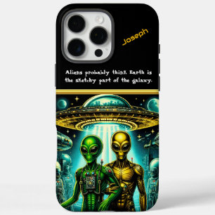 Funda iPhone 16 Pro Max Extranjeros en el área 51 del cielo nocturno
