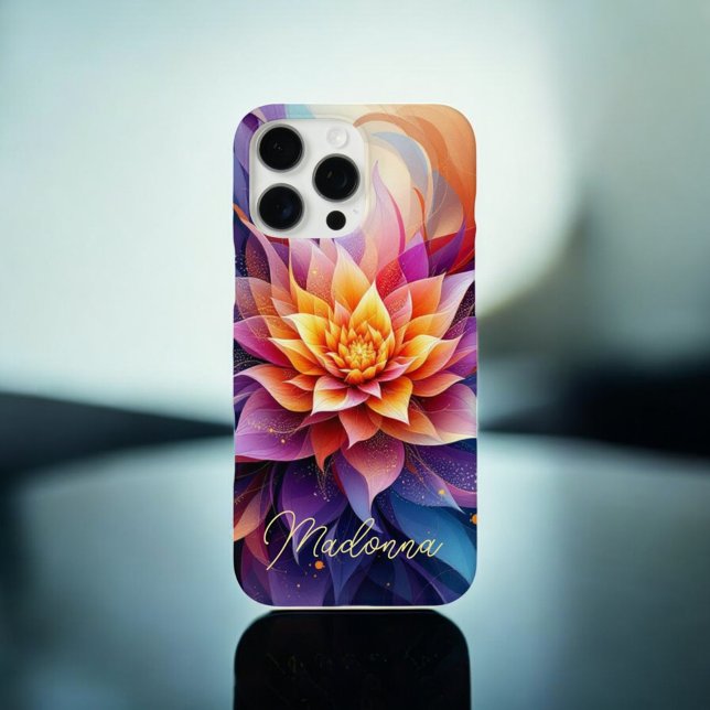 Funda iPhone 16 Pro Max Fantasía floral (Subido por el creador)