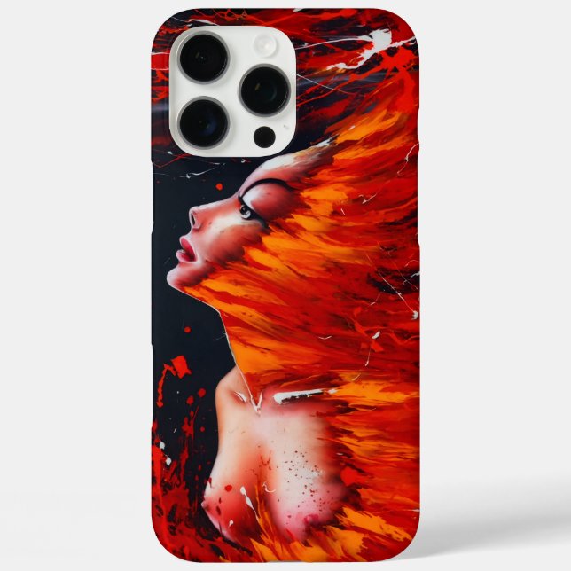 Funda iPhone 16 Pro Max Fiery Elegance (Reverso )