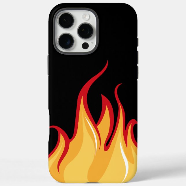 Funda iPhone 16 Pro Max Flama  (Reverso)