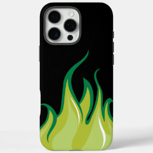 Funda iPhone 16 Pro Max Flama Verde