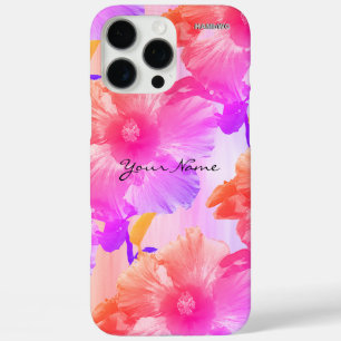 Funda iPhone 16 Pro Max Flor de Hibisco Hawaiano- HAMbyWG