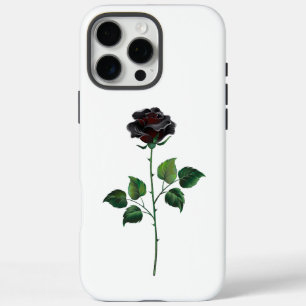 Funda iPhone 16 Pro Max Flor de rosa negra