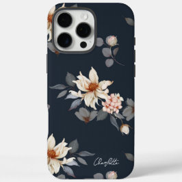 Funda iPhone 16 Pro Max Floral elegante y eterna