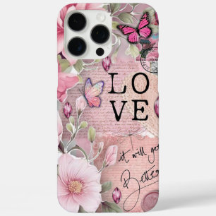 Funda iPhone 16 Pro Max Floral Inspirador