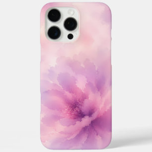 Funda iPhone 16 Pro Max Florecimiento abstracto de lavanda rosa acuarela