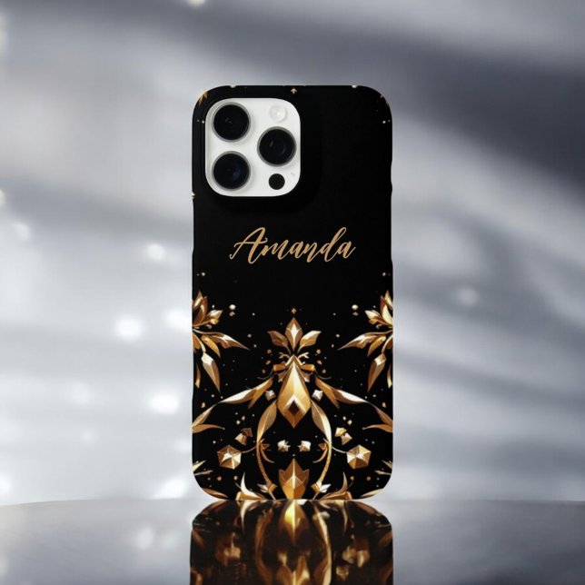 Funda iPhone 16 Pro Max Florecimiento de medianoche (Subido por el creador)