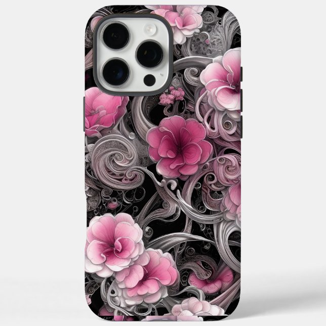 Funda iPhone 16 Pro Max Flores silvestres (Reverso)