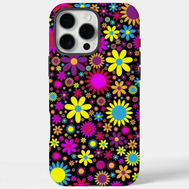 Funda iPhone 16 Pro Max Flower Power (Reverso)