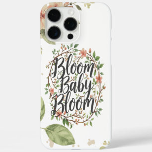 Funda iPhone 16 Pro Max Flujo de Pétalo Suave – Estilo Floral Artístico