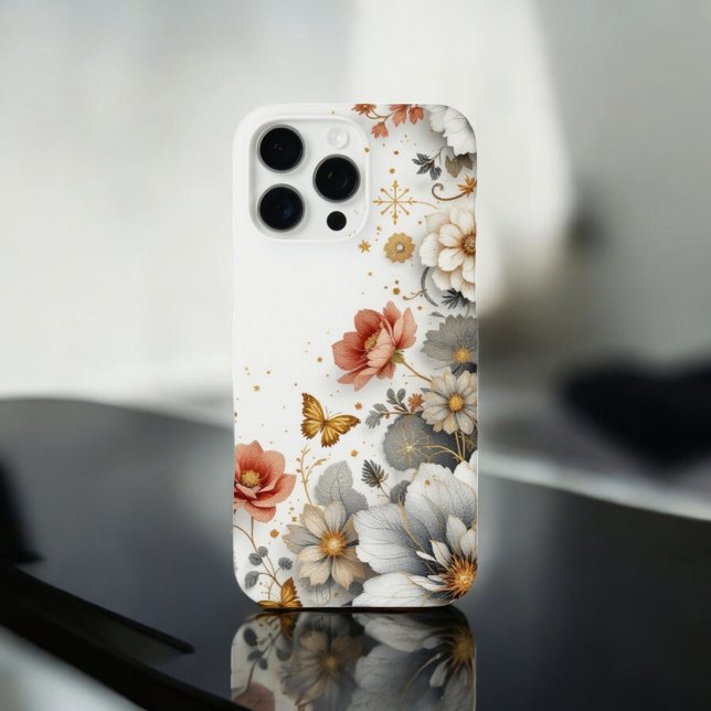 Funda iPhone 16 Pro Max Flutter floral (Subido por el creador)