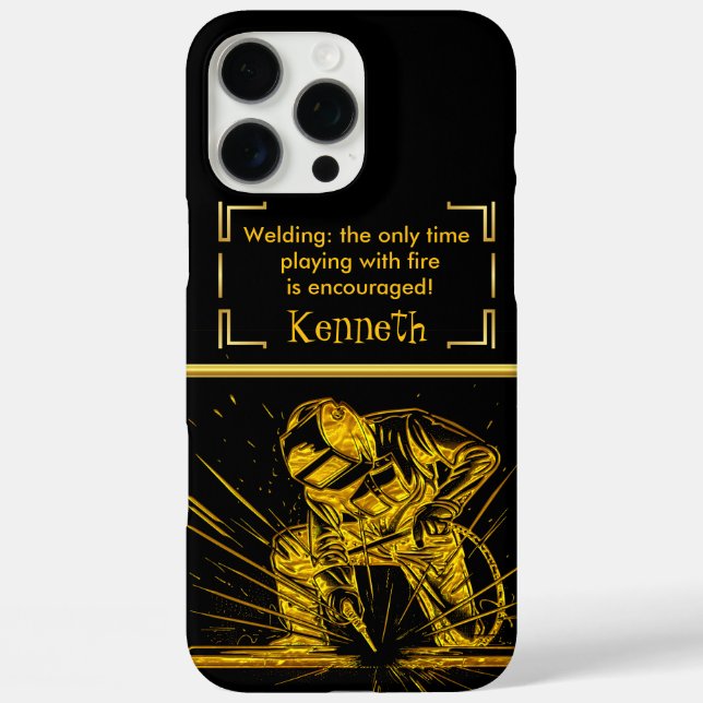 Funda iPhone 16 Pro Max Forjar con excelencia (Reverso )