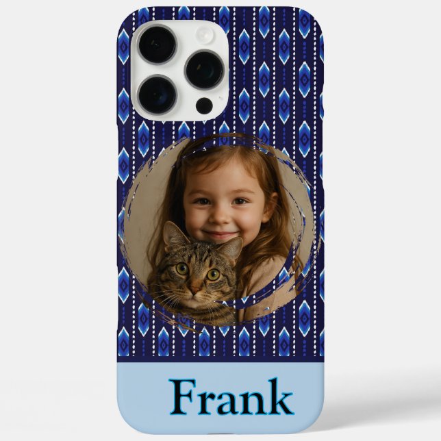 Funda iPhone 16 Pro Max Foto estuche para iPhone Southwestern / iPad (Reverso )