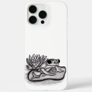 Funda iPhone 16 Pro Max Froggy con Lotus Flower